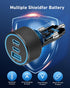 KENHAO 3-Port 67W 17/16/15, S25/S24, 2-Pack USB C Car Charger, Dual USBC & USB-A Car Phone Accessories Fast Power