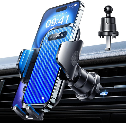 VANMASS Phone Holders for Your Car Ultimate Military-Grade Car Phone Holder MountPatent &