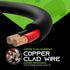 GearIT 14/2 Speaker Wire (20 Feet), 14 Gauge (Copper Clad Aluminum) - Outdoor Direct Burial in Ground/in Wall / CL3 CL2