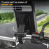 Zpana 360 Motorcycle Phone Holder, Free Rotation Magnetic Touch Sensitive Bike Cell Phone Mount, Anti-Theft Waterproof