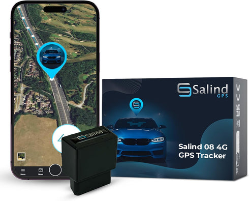 Salind GPS 4G LTE OBD 9-35V Fleet and Vehicle Tracker Hidden Car, Truck, Trailer