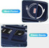 BOVKE Carrying Case for Blue Tees Golf Player+ GPS Speaker, Portable Holder with Extra Space for Cables, Navy