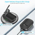 ZUKUMU Headset 180H 1000mAh Headset Bluetooth Wireless Earpiece Microphone Playtime Wireless Charging Case Handsfree
