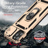 Hitaoyou iPhone 11 Pro Max Case, Military Grade Shockproof Heavy Duty Protective Magnetic Case with Camera Cover &