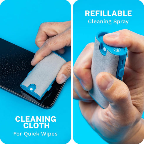 JLab Multipurpose Cleaning Kit for Headphones, Earbuds, Keyboard, Mouse, Microphones, Laptop, Tablet, Cellphone, Smart