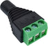 3 Pole 3.5mm Screw Terminal Stereo Audio Female to 3 Pin Female Screw Terminal Double Track Headphone Balun Adapter (5