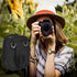 Bags for Cameras and Photographic Equipment, 9-Pocket Lens Filter Wallet Pouch Bag with Detachable Strap