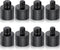 Moxweyeni 8 Pcs 1/4 to 3/8 & 3/8 to 1/4 Camera Tripod Adapter