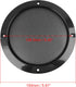 X AUTOHAUX 2pcs Black Grill Cover 5inch Mesh Protector for Car Speaker Woofer Subwoofer