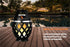Margaritaville Tiki Torch Waterproof Bluetooth Speaker, Portable Party Speaker with Flickering LED Lights