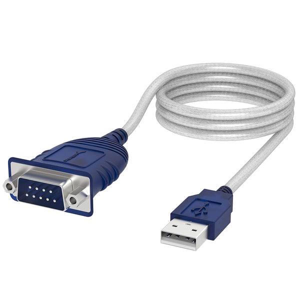 SABRENT USB 2.0 to Serial DB 9 RS 232 Converter Cable, Prolific Chipset, 6 Feet, Compatible with Windows and Mac