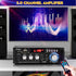 Facmogu 298A Max 300Wx2 Wireless Bluetooth 5.0 Stereo Audio Amplifier, 2 Channel Receiver with Bass & Treble Control,