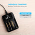 Tenergy 4 Pack 4 Pack TN474U Premium Pro AA and AAA Rechargeable Batteries and Portable Battery Charger, Ideal for High