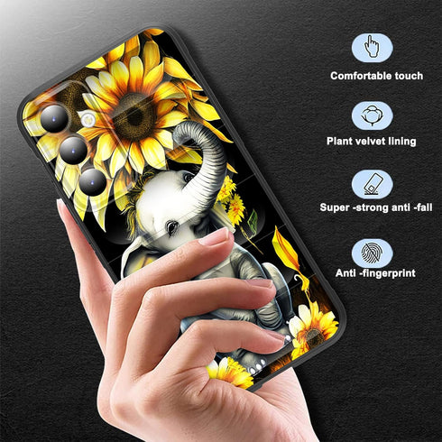 Premium Silicone Galaxy A25 5G Case, Shockproof Protective Phone Case with Soft Anti-Scratch Microfiber Lining, Cute