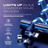 Statik GloBright 360 Magnetic Charging Cable, Light Up Magnetic USB C Charging Cable, Glowing Phone Charger Cord 3FT/1M
