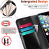 OCASE Compatible with iPhone 12 Case/Pro Wallet Case, PU Leather Flip Case with Card Holders, RFID Blocking Kickstand