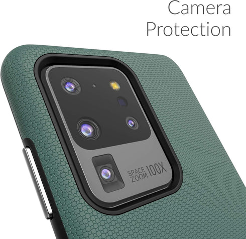 Crave Dual Guard for Samsung Galaxy S20 Ultra Case, Shockproof Protection Dual Layer Case for S20 Ultra 5G