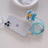 3D Cute Cartoon Charger Protector Case for Apple 20W USB-C Power Adapter and Lightning Cable (Hat Duck)