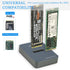 RIITOP M.2 to USB Docking Station, NVMe to USB-C Reader Adapter for M.2 NVMe and SATA-Based SSD Enclosure