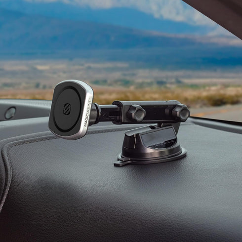 Scosche MP2WDEX2-XTSP MagicMount Pro2 Magnetic Car Phone Holder, Telescoping Windshield or Dashboard Mount, Compatible