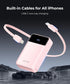 JOYFAR Pack 30000mAh 22.5W 16 15 14 13 12 11 Portable-Charger-Power-Bank Travel Essentials Battery USB C Built in Cable