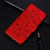 LEECOCO for Samsung A10E Case - Mandala Embossing Luxury PU Leather Flip Notebook Wallet Cover