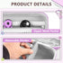 Leayjeen Kids Camera Case for Dylanto/GKTZ/HiMont/CAMCLID/ESOXOFFORE Instant Print Camera, Purple Unicorn (Case Only)