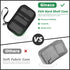 Ginsco Hard Shell Protection Case Electronic Accessories Organizer Pouch for MacBook Air/pro Adapter Chargers Cables