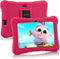PRITOM 7 inch Kids Tablet, Quad Core Android OS, 32 GB ROM, WiFi, Bluetooth, Dual Camera, Educational, Kids-Tablet Case