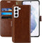 MONASAY Wallet Case for Galaxy S21+Plus 5G, 6.7 inch, Flip Folio Leather Cover with Screen Protector & RFID Blocking,