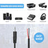 YAODHAOOD 5PCS Replacement 2.5mm TS Male Plug to Bare Wire Open End Stereo Audio Cable for Headphone Microphone Repair