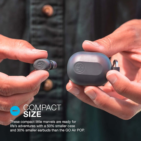 JLab JBuds Mini True Wireless Bluetooth Earbuds + Charging Case, Sage, IP55 Sweat and Dust Proof, Crystal Clear Calls