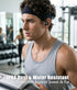 STUPIDYIN 5.3 30H IP54 Wireless Earbuds, Bluetooth Headphones with Semi-Transparent Case, Playback LED Power Display