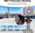 Manbily Ball Head Tripod Head - 360° Panoramic Monopod with Metal Aluminum Body, Extra Arca Swiss Plate, 17.6lbs Load