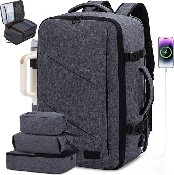 LOVEVOOK Travel Backpack, 40L Extra Large Backpack, Carry on Backpack 17 Inch