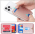 Cavor Magsafe Wallet for Apple Wallet Magsafe Magnetic Phone Magsafe Wallet 14 Pro Max/14 Pro/15/14 Plus/13/12 MagSafe Card Holder,Phone Wallet Stick On,Phone Case Credit for iPhone 15/13/12,Pink