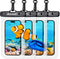 Hiearcool Waterproof Phone Pouch, IPX8 Cellphone Dry Bag for iPhone 15 14 13 12 Pro Max Plus, 4 Pack