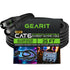 GearIT CAT6 Ethernet Cable, EtherCON-Compatible (25 Feet) RJ45 Connectors for Pro Audio, Aluminum Shielded