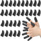 Geyoga 40 Pieces Gaming Finger Sleeves, Mobile Gaming Thumb Protectors (Black)