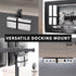 VIVO Universal Docking Station Mount for Workstation, Under Desk Installation, Fits Docking Stations up to 10"