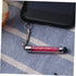 Hemobllo Mini Stylus Pen - 8 Pcs Crystal Capacitive Stylus for Universal Touch Screens, Portable with 3.5mm Jack