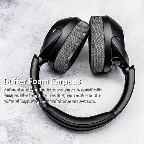 WH-XB910N Ear Pads - TRANSTEK Replacement Ear Cushion Compatible with WH-XB910N XB910 N Headphones (Grey Fabric)