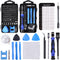Precision Screwdriver Sets 124-Piece Tool Kit, Electronics Repair Tool Kit for iPhone, MacBook, Laptop, PC