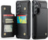 Samsung Galaxy S24 Plus Case with Card Holder, Wallet Case for Women Men with RFID Blocking, Durable Kickstand
