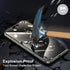 Tempered Glass Screen Protector for iPhone 15 Pro Max - Camera Lens Protector Metal Ring Sticker for Magsafe