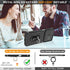 Samsung Galaxy A25 5G Case with Slide Camera Cover & Screen Protector*2, 360° Rotating Ring Kickstand, Military Grade