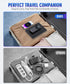 Portable Charger Power Bank 15000mAh, PD30W Fast Charger, Built-in AC Wall Plug and 2 Output Cables with LED Display