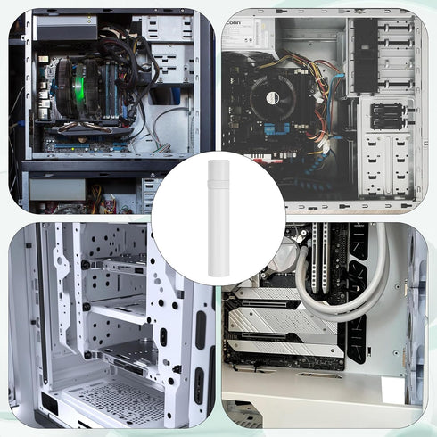 JJUNW 74-120mm Graphics Card GPU Support Bracket, Adjustable Aluminum Alloy Anti Sag GPU Bracket, with Magnet