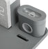 6 in 1 Fast Charging Station, 10W Wireless Charger with Alarm Clock and Night Light, Compatible with iPhone