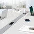 Conference Recessed Power Strip, 20W USB C Fast Charging, 2 Outlets, 2 USB Ports, 6ft Cord